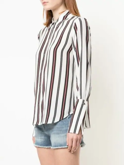 Shop Frame Striped Shirt In White