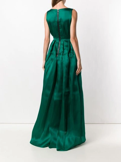 Shop Ultràchic Star Stripe Evening Dress - Green