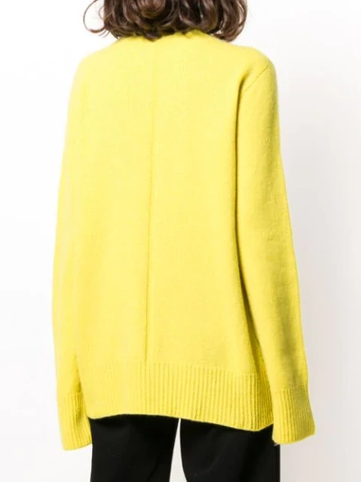 Shop The Row Oversized Jumper In Yellow