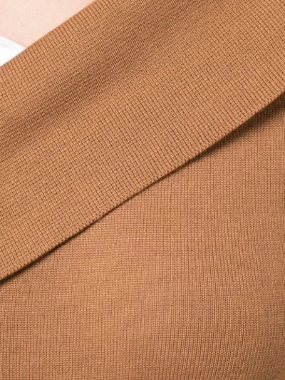 Shop Adeam Pullover Mit Kontrastärmeln - Braun In Brown