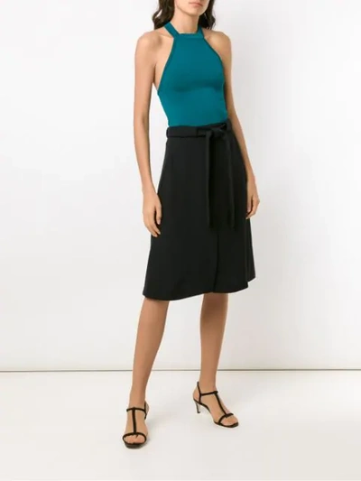 Shop Egrey Midi Skirt In Black