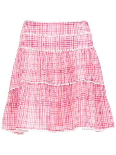 Olympiah Printed Riva Skirt In Pink