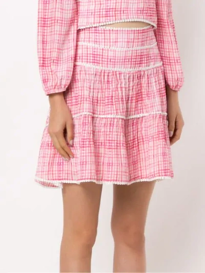 Olympiah Printed Riva Skirt In Pink