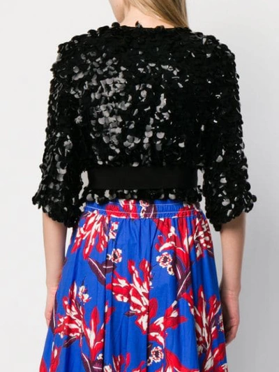 P.a.r.o.s.h Cropped Jacket In Black