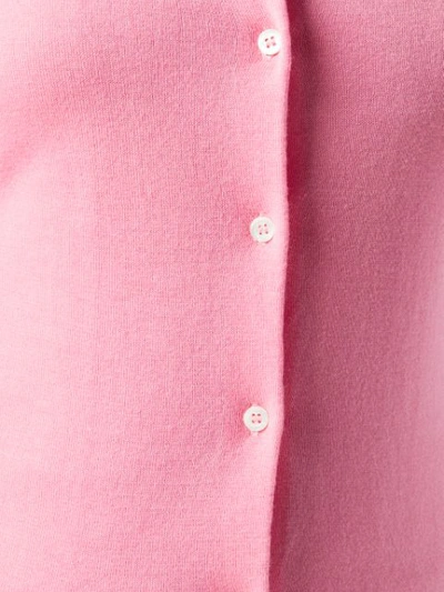 Shop Aspesi Boba Cardigan In Pink
