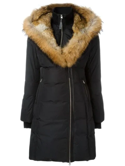 Shop Mackage 'trish' Parka In Black