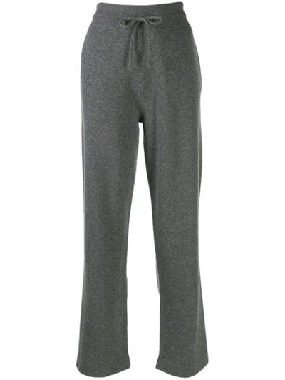 Shop Agnona Relaxed Sweatpants In Grey