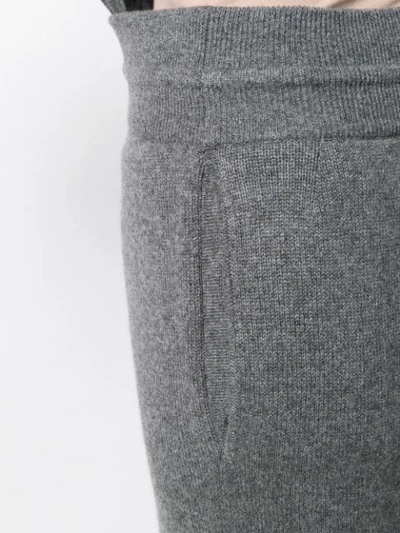 Shop Agnona Relaxed Sweatpants In Grey