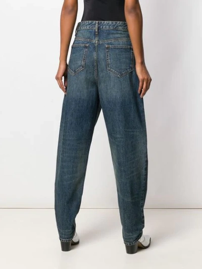 Shop Isabel Marant Étoile 'corsy' Jeans In 30na Navy