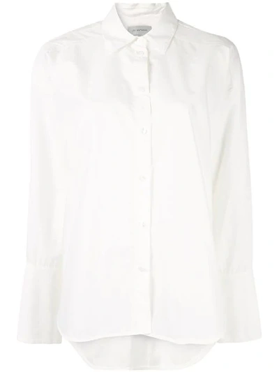 Shop Lee Mathews 'carter' Hemd In White