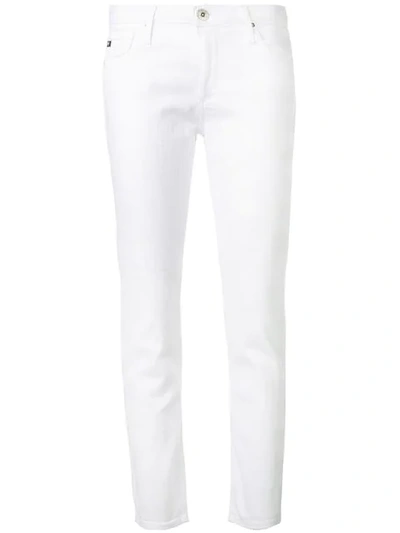 AG CROPPED SKINNY JEANS 
