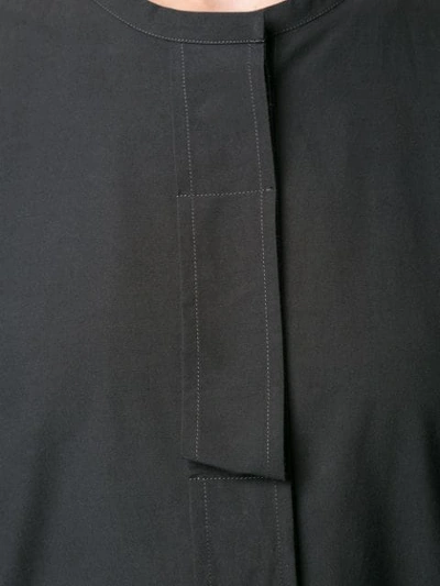 Shop Lemaire Concealed Front Jacket - Black