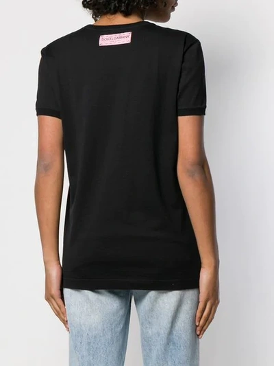 Shop Dolce & Gabbana Fashion Explosion T-shirt In Black