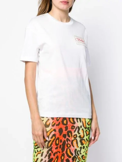 Shop Stella Mccartney All Is Love T-shirt In 9000 Pure White