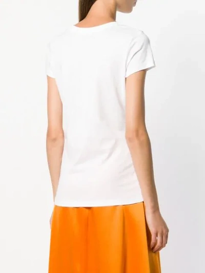 Shop Ioana Ciolacu Finch T-shirt In White