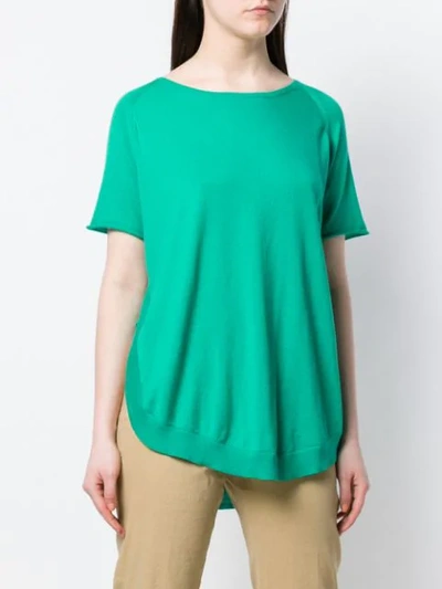 Shop Roberto Collina Classic T-shirt In Green