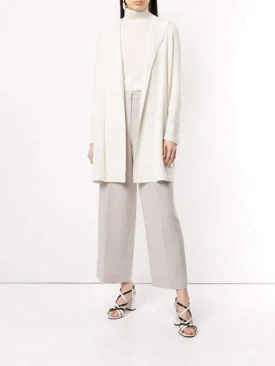 Shop Anteprima Lightweight Cardi-coat - White