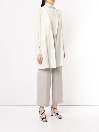 Shop Anteprima Lightweight Cardi-coat - White