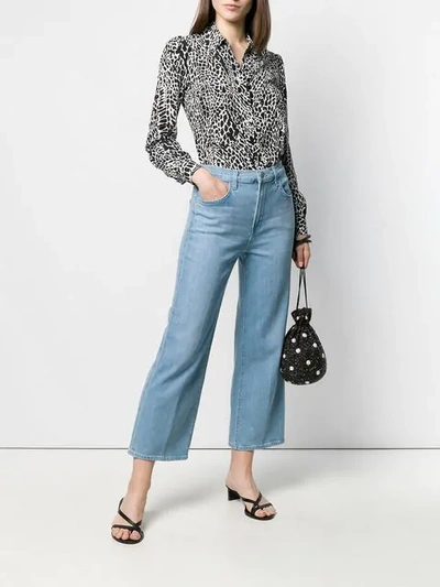 Shop J Brand Cropped Joan Jeans In Blue