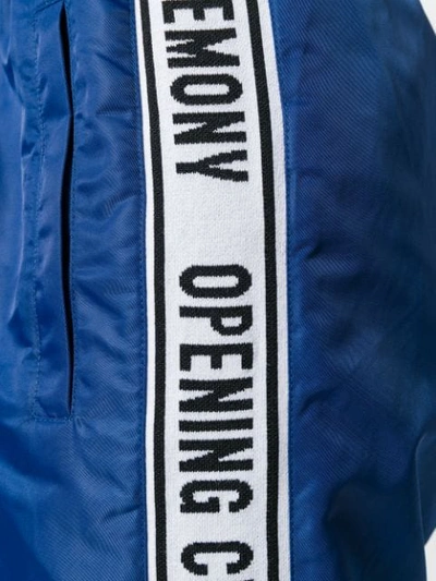 Shop Opening Ceremony Logo Side Panel Track Pants In Blue
