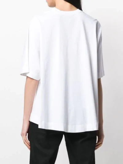 Shop Simone Rocha T-shirt Mit City-print - Weiss In White