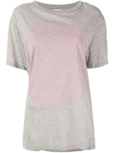 Shop Bassike T-shirt Mit Print - Grau In Grey