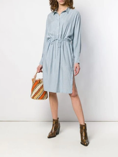 Shop Iro Markala Dress In Blu09 Light Blue