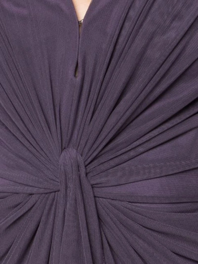 Shop Tadashi Shoji Evening Dress In Purple