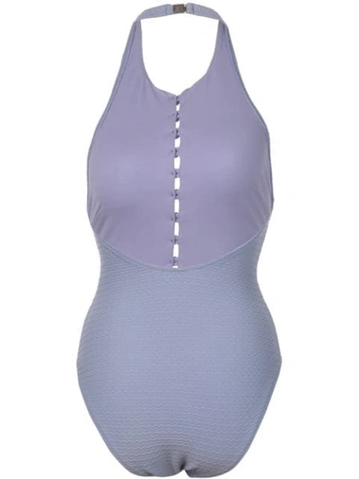 Shop Morgan Lane Jay Swimsuit In Purple