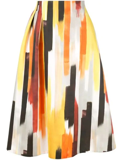Shop Ballsey A-line Printed Skirt - Multicolour