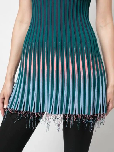 Shop Altuzarra Jobson Knit Dress In Spruce