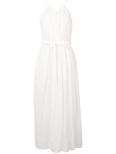 Shop Vanessa Bruno Sleeveless Maxi Dress In White