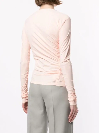 Shop Irene Long-sleeved T-shirt In Pink