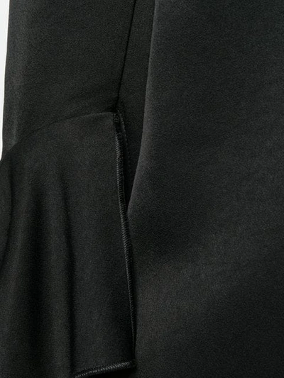 Shop Ellery Precocious Crepe Dress In Black