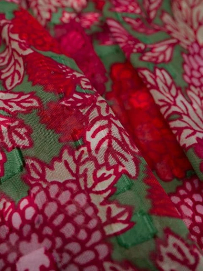 Shop Alexis Marcas Flower Print Dress In Pink