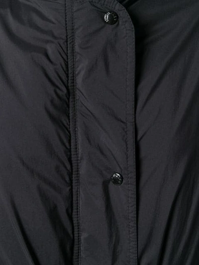Shop Moncler Mouette Padded Lining Long Jacket In 999 Black