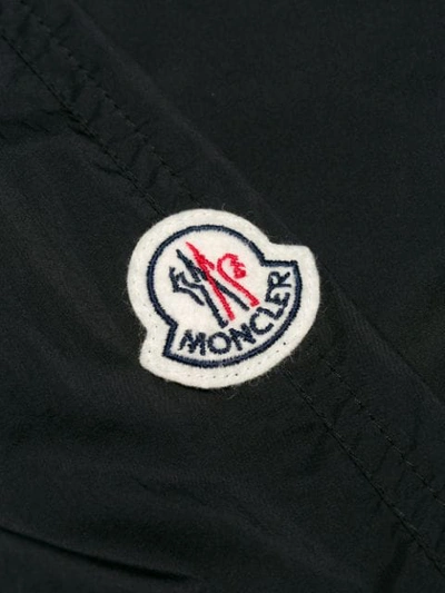 Shop Moncler Mouette Padded Lining Long Jacket In 999 Black