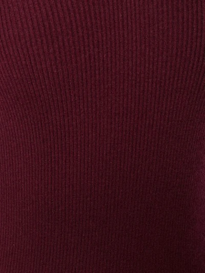 Shop Gentry Portofino Knitted Sweatshirt - Purple