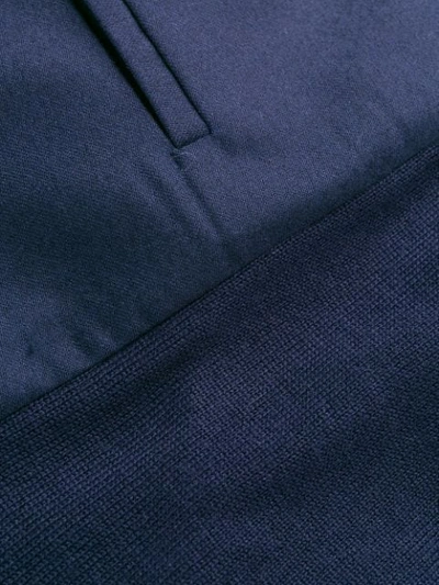 Shop Semicouture Waistcoat Jacket In Blue