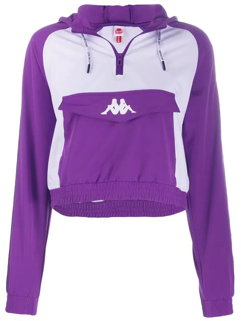 purple kappa hoodie