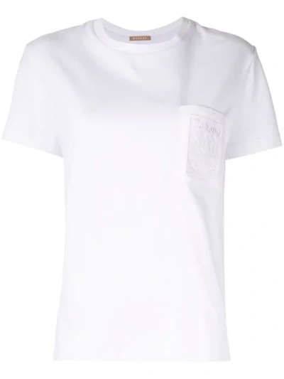 Shop Nehera Embroidered Logo T In White
