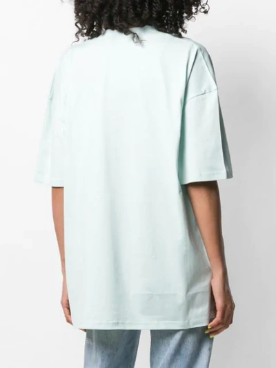 Shop Y/project Push-up T-shirt In Green