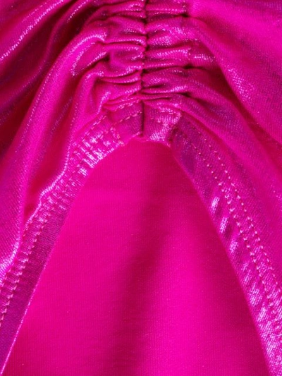 Shop Leslie Amon Thea Bandeau Bikini In Pink