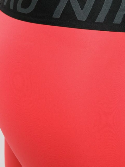 Shop Nike Ember Logo Leggings In Pink