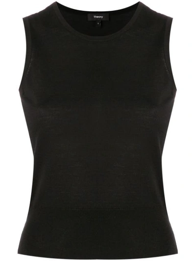 Shop Theory Stretch Fit Vest In Black
