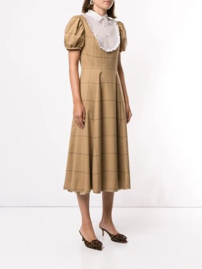 Shop Macgraw Library Dress In Brown