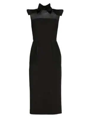 fendi black dress