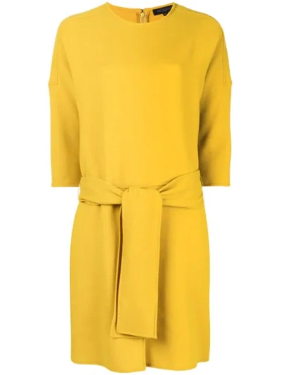 Shop Antonelli Morgana Knit Dress - Yellow