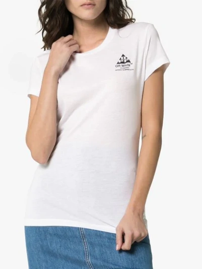 Shop Off-white Logo T-shirt In White