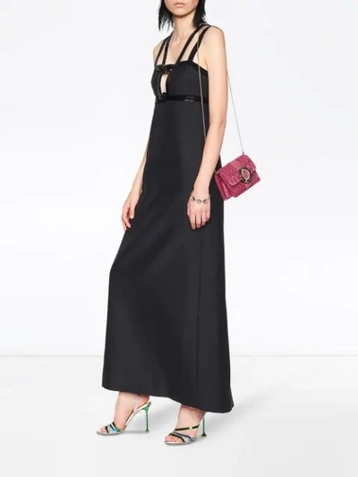 Shop Miu Miu Tricotine Dress - Black